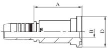 BRIDA RECTA KOMATSU M24111